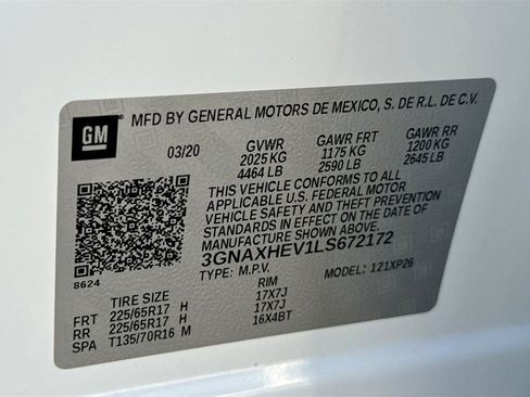 Used 2020 Chevrolet Equinox LS image 33