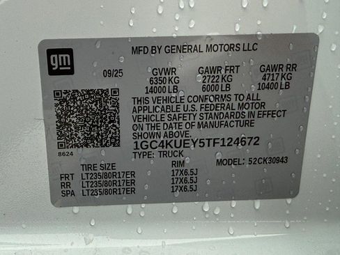 New 2026 Chevrolet Silverado 3500 LTZ w/ LTZ Convenience Package image 20