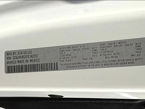 New 2026 RAM ProMaster 1500 image 20