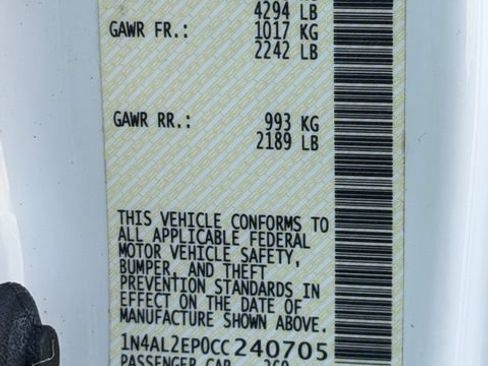 Used 2012 Nissan Altima 2.5 S FWD image 20