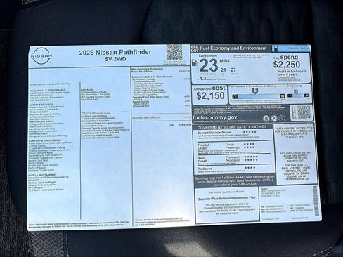 New 2026 Nissan Pathfinder SV image 21