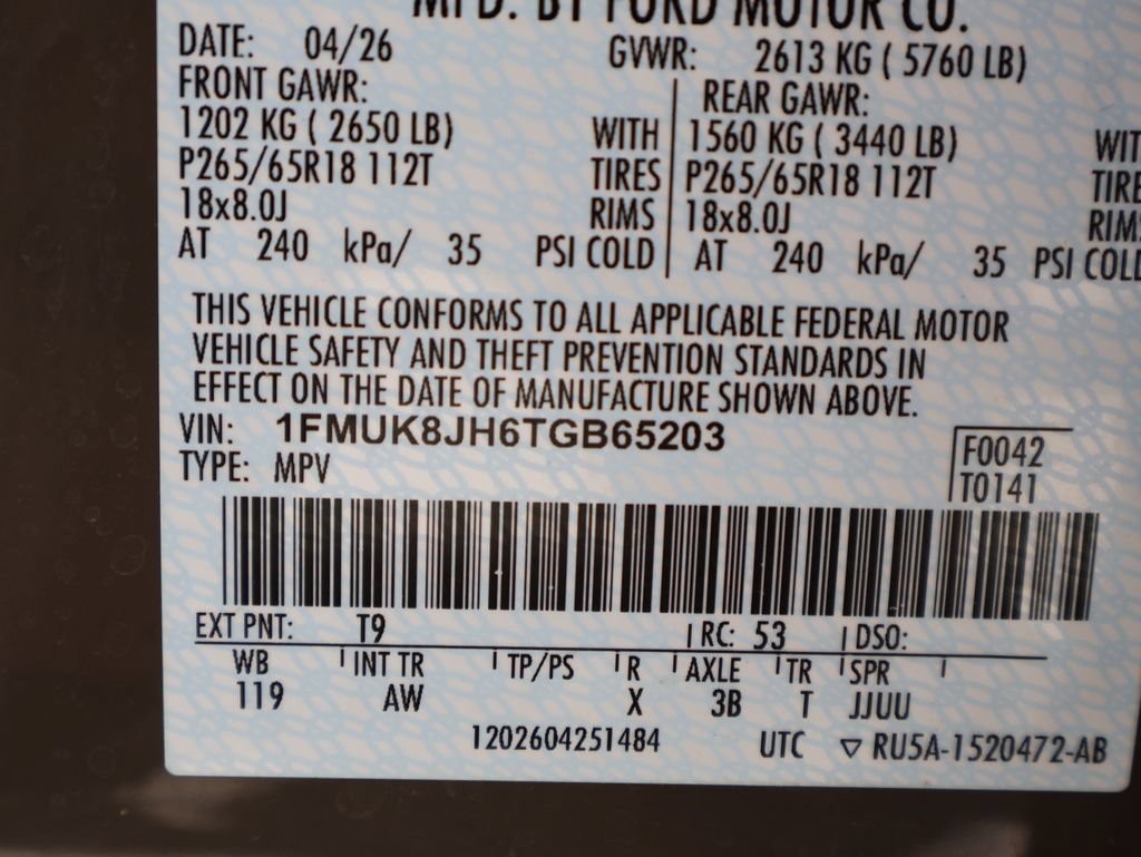 New 2026 Ford Explorer Tremor AWD/4WD image 42