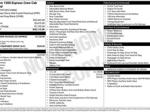 Used 2014 RAM 1500 Express AWD/4WD image 19