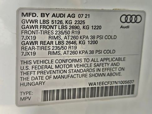 Used 2022 Audi Q3 2.0T Premium Plus w/ Premium Plus Package AWD/4WD image 64
