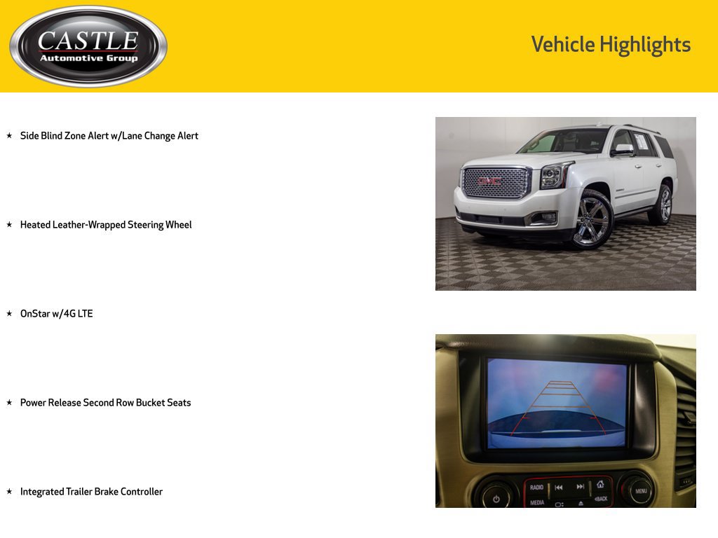 Used 2016 GMC Yukon Denali w/ Open Road Package AWD/4WD image 16