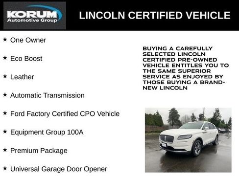 Used 2022 Lincoln Nautilus FWD w/ Premium Package image 13