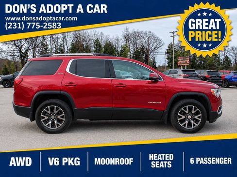 Used 2023 GMC Acadia AWD SLE image 1