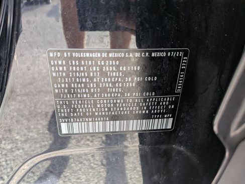 Used 2022 Volkswagen Tiguan S FWD image 34
