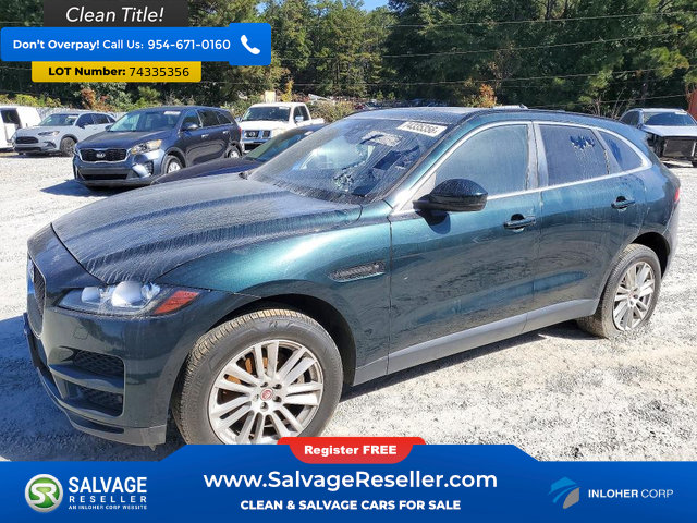 Used 2017 Jaguar F-PACE Premium AWD/4WD image 1