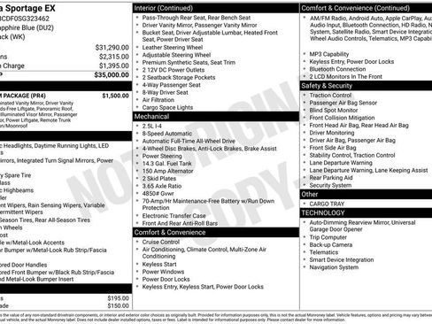 Certified 2025 Kia Sportage EX w/ Premium Package AWD/4WD image 43