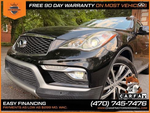 Used 2017 INFINITI QX50 AWD w/ Deluxe Touring Package image 3