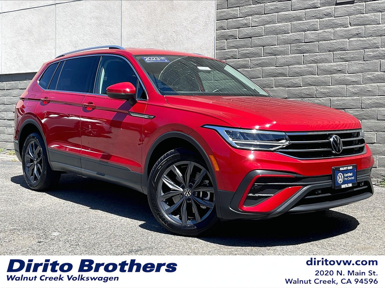 Certified 2023 Volkswagen Tiguan SE FWD image 1