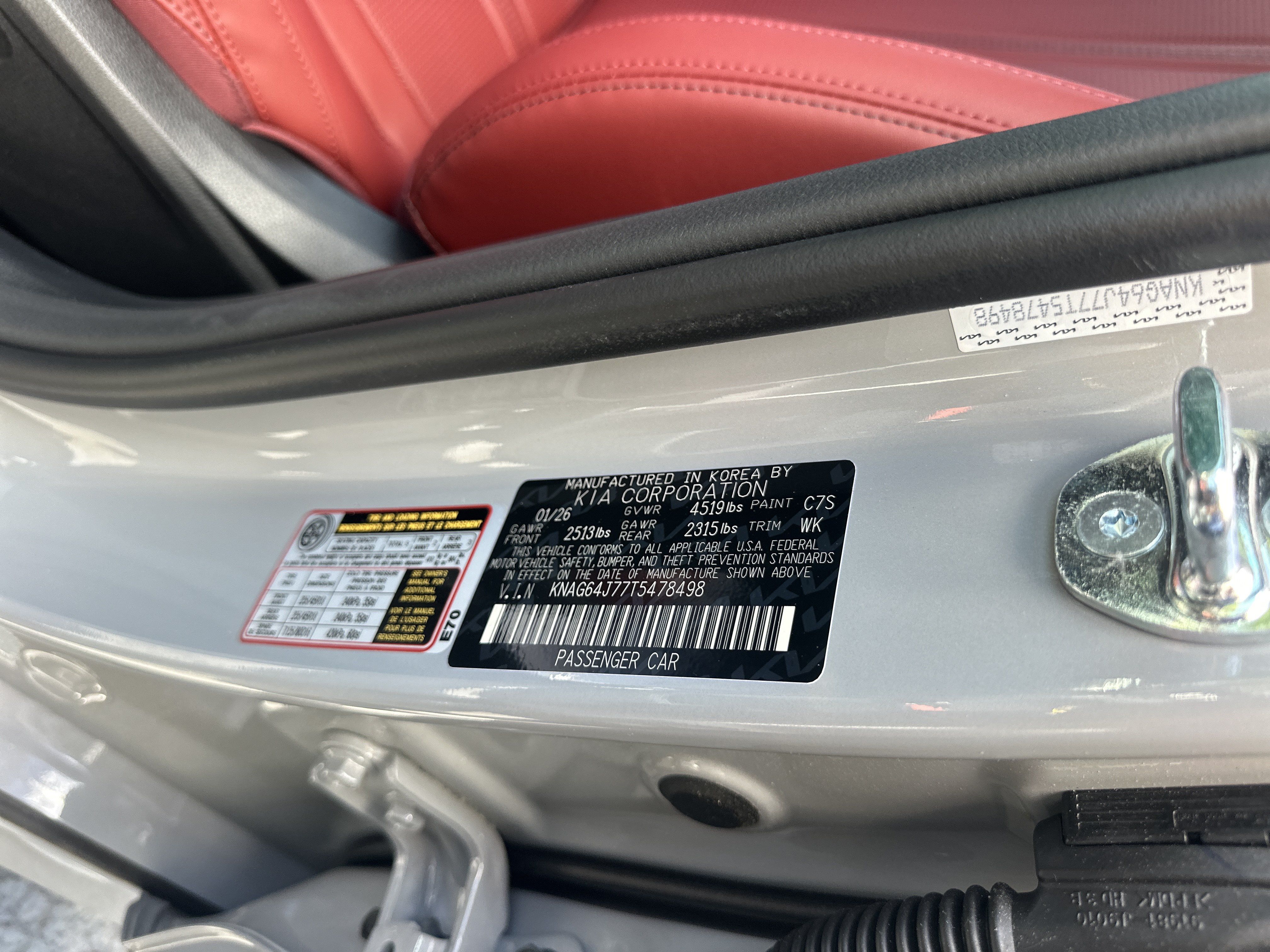 New 2026 Kia K5 GT-Line w/ GT-Line Premium Package AWD/4WD image 56