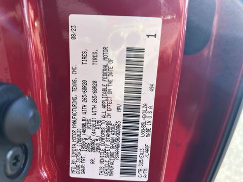 Used 2024 Toyota Sequoia Limited image 29