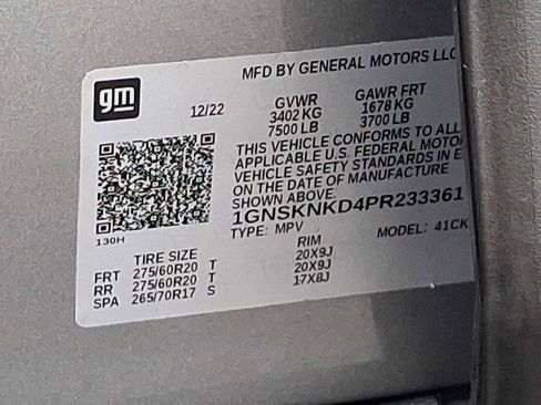 Used 2023 Chevrolet Tahoe LT w/ Luxury Package image 26