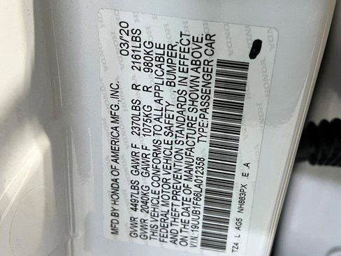 Used 2020 Acura TLX w/ A-SPEC Pkg image 10