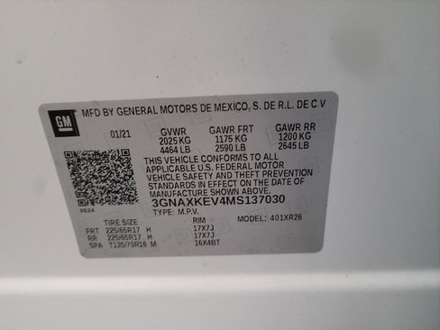 Used 2021 Chevrolet Equinox LT FWD image 33
