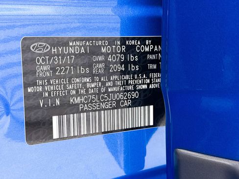 Used 2018 Hyundai Ioniq SEL w/ SEL Tech Package 02 FWD image 34