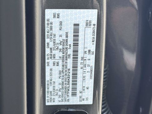 Used 2025 Ford F150 XLT w/ Equipment Group 301A Standard AWD/4WD image 25
