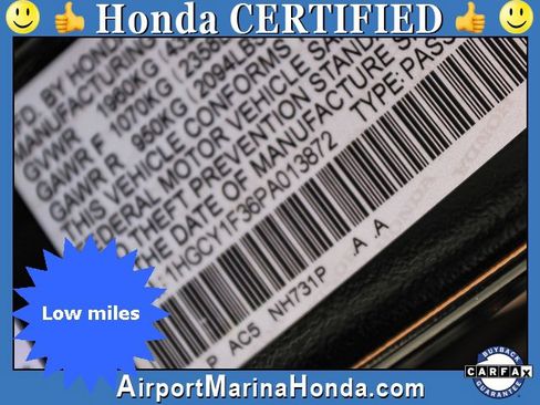 Certified 2023 Honda Accord EX image 29