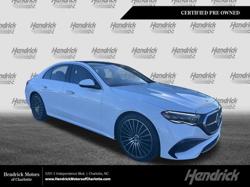 Certified 2024 Mercedes-Benz E 350 4MATIC Sedan image 1