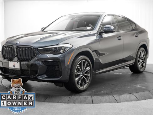 Used 2022 BMW X6 xDrive40i w/ M Sport Package AWD/4WD image 3