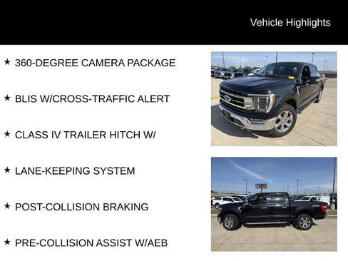 Certified 2023 Ford F150 Lariat w/ Equipment Group 502A High AWD/4WD image 6