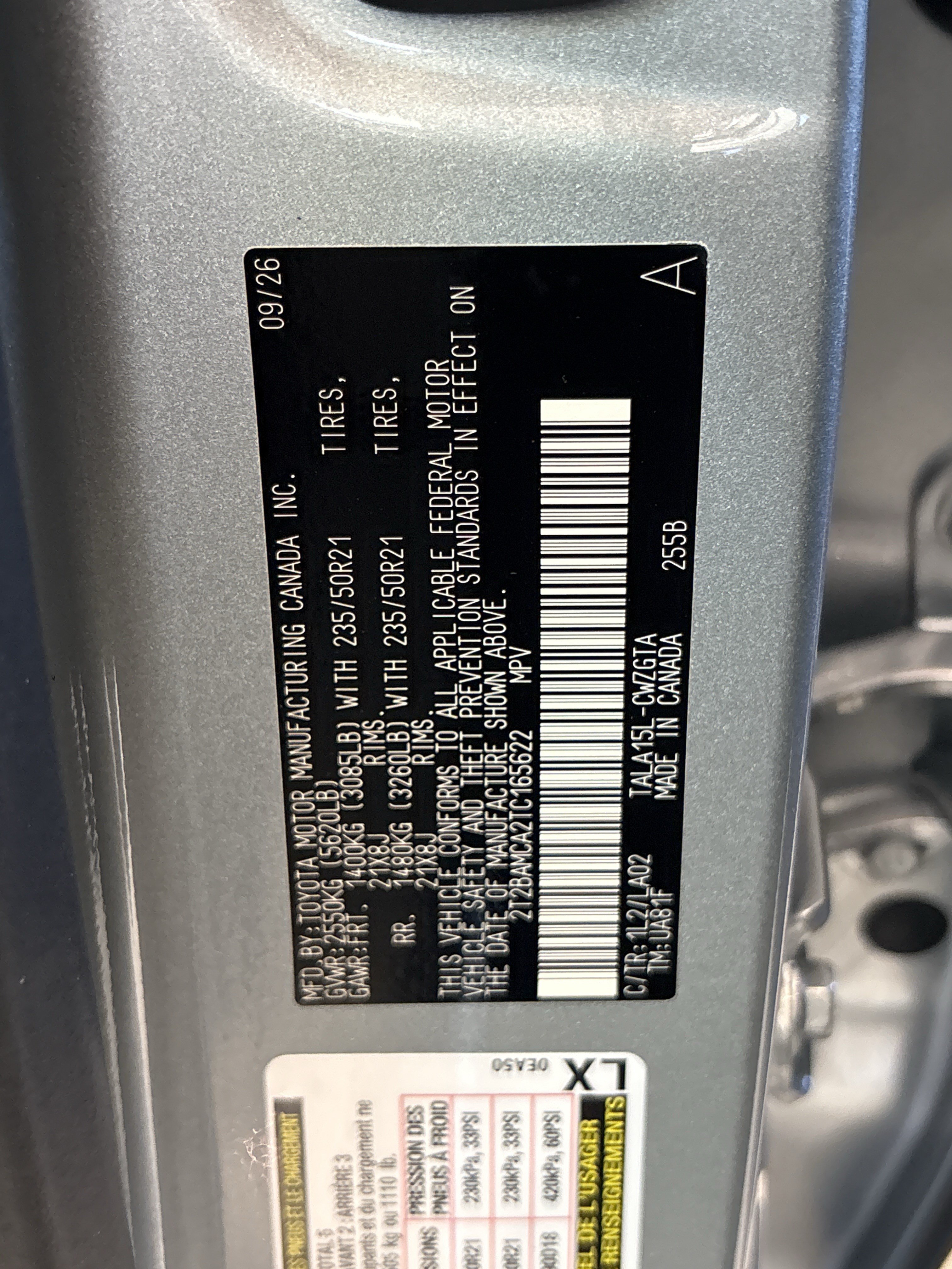 New 2026 Lexus RX 350 AWD w/ Convenience Package image 35