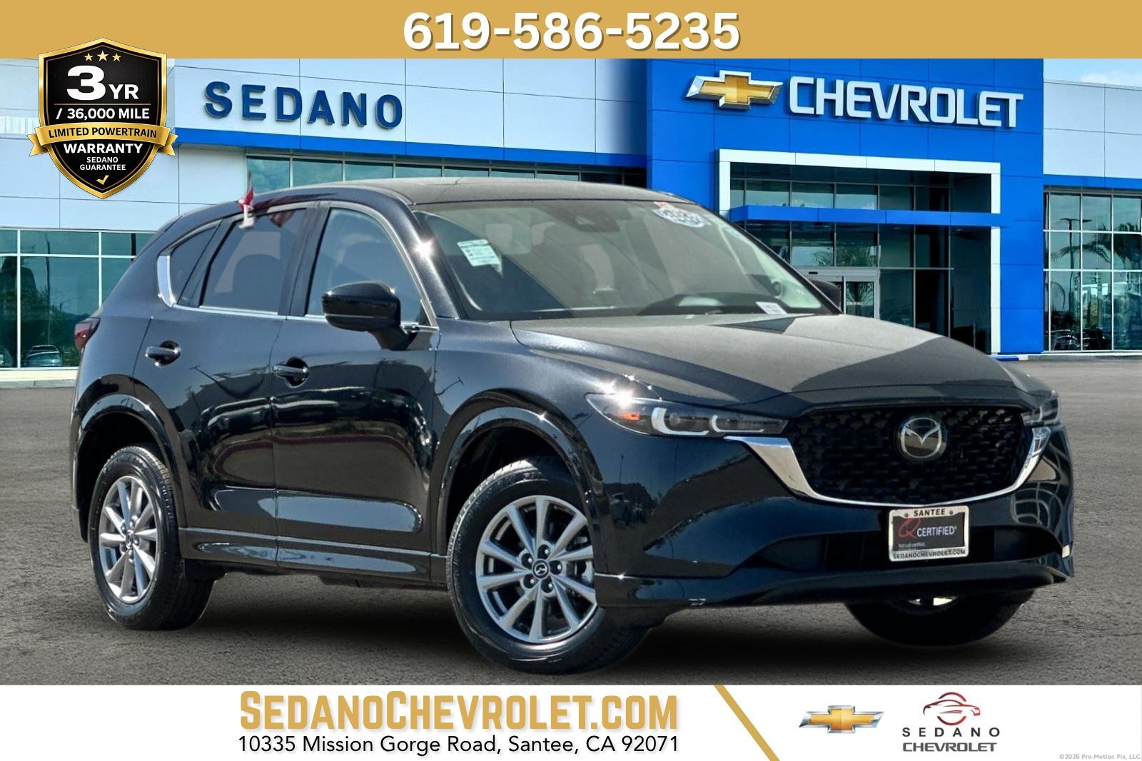Used 2025 MAZDA CX-5 AWD 2.5 S w/ Preferred Package image 1