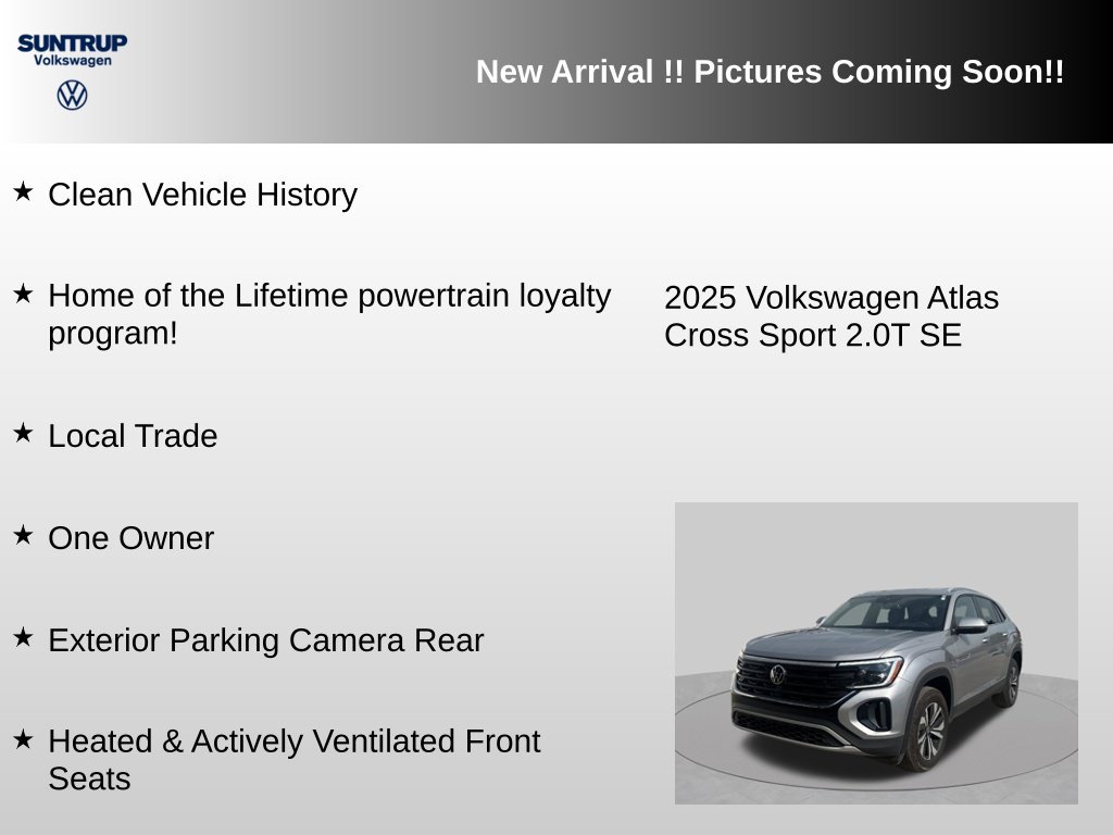 Used 2025 Volkswagen Atlas Cross Sport SE AWD/4WD image 5