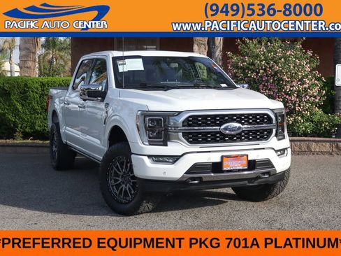 Used 2021 Ford F150 Platinum w/ Equipment Group 701A High AWD/4WD image 1