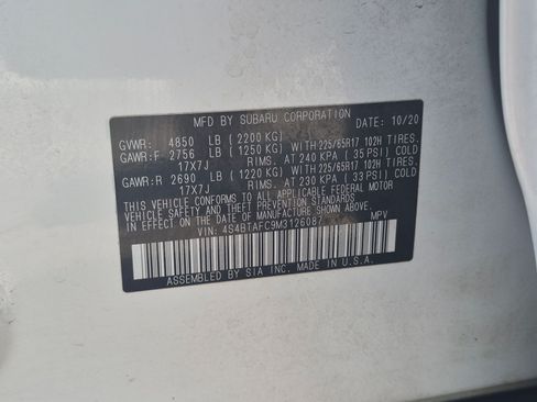 Used 2021 Subaru Outback Premium AWD/4WD image 35