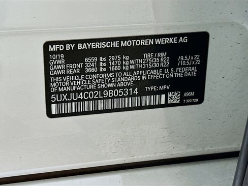 Used 2020 BMW X5 M50i w/ Executive Package image 34