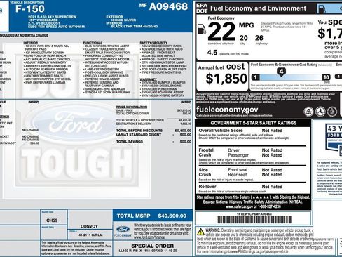 Used 2021 Ford F150 Lariat image 34