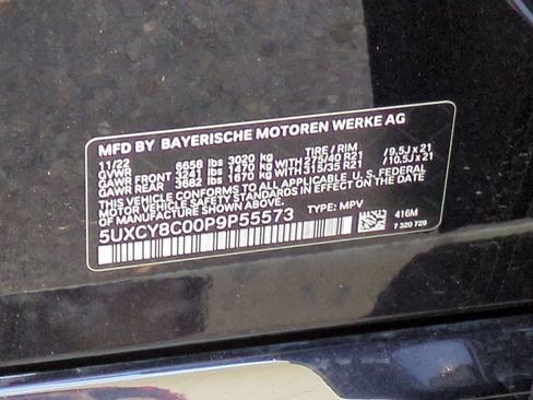 Used 2023 BMW X6 M50i w/ Parking Assistance Package image 33