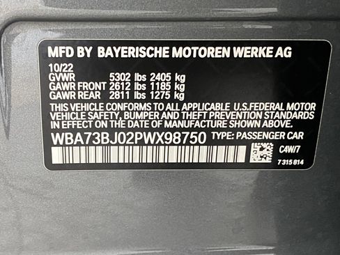 Certified 2023 BMW 540i xDrive w/ M Sport Package image 22