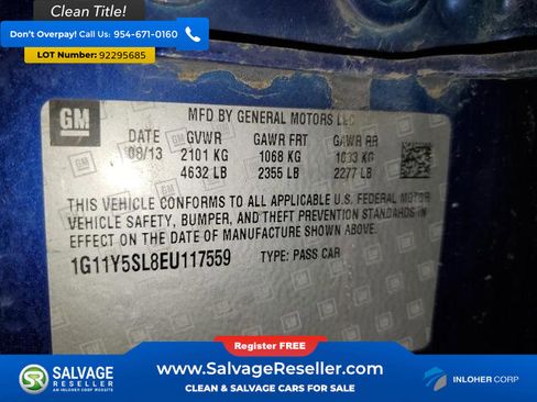 Used 2014 Chevrolet Impala LS w/ LS Convenience Package image 16