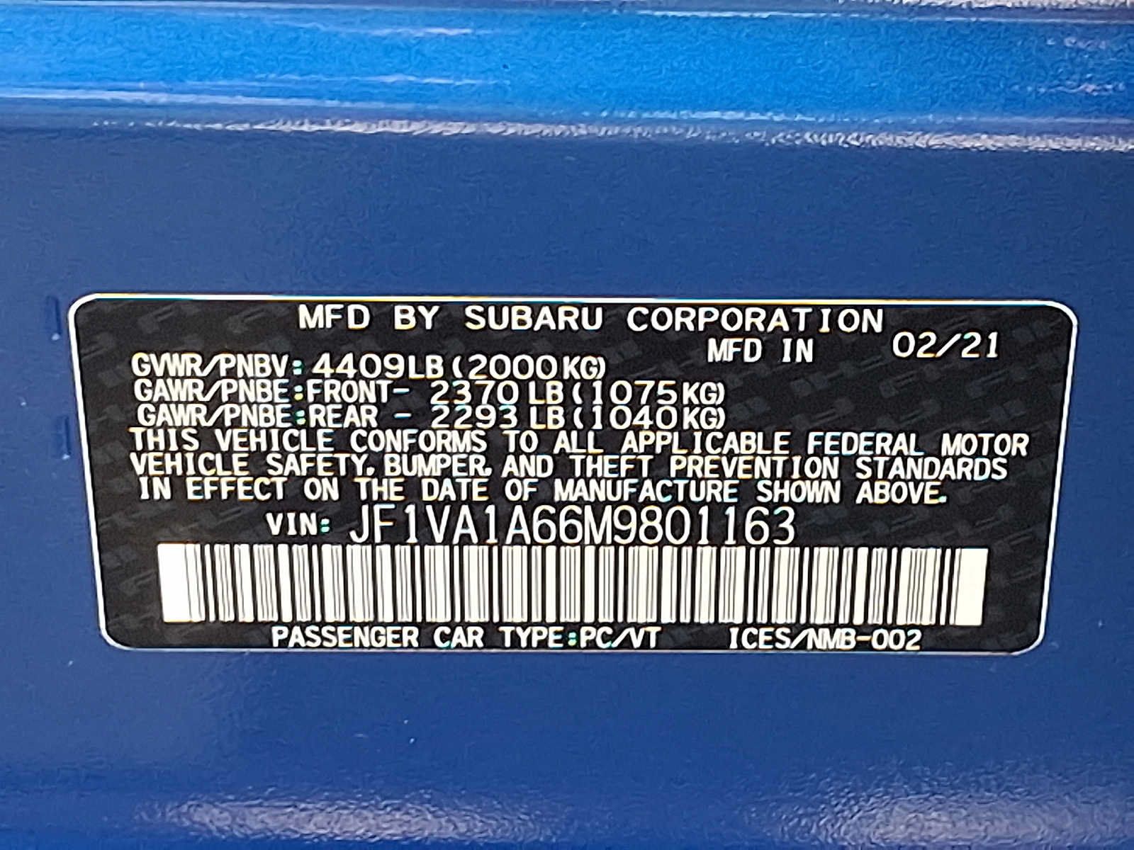 Used 2021 Subaru WRX w/ Popular Package #3 (IZT) AWD/4WD image 25