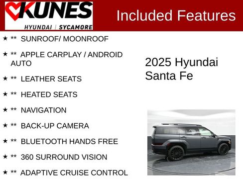Used 2025 Hyundai Santa Fe Calligraphy image 2