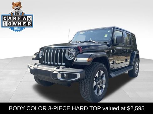 Used 2021 Jeep Wrangler Unlimited Sahara image 1
