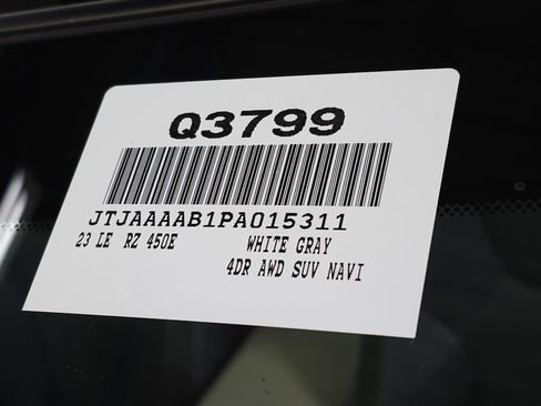 Certified 2023 Lexus RZ 450e Premium w/ Technology Package image 36