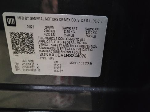 Used 2022 Chevrolet Equinox LT image 33