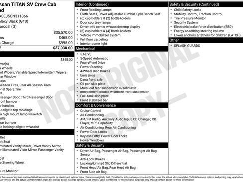 Used 2012 Nissan Titan SV image 8