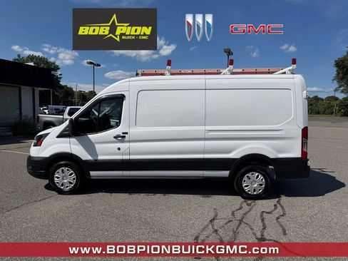 Used 2022 Ford E-Transit Medium Roof w/ Load Area Protection Package RWD image 2