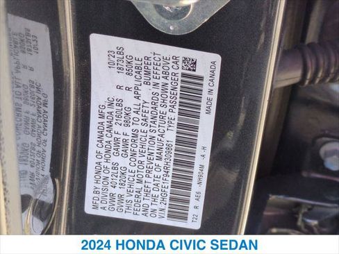 Certified 2024 Honda Civic Touring image 27