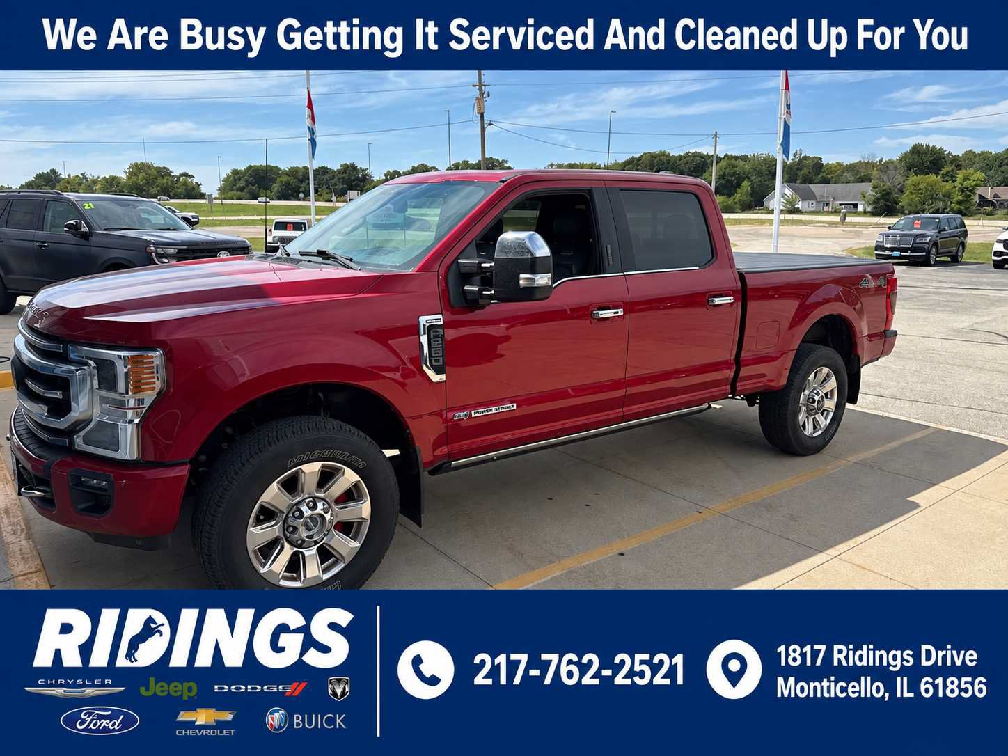 Used 2022 Ford F250 Platinum AWD/4WD image 1