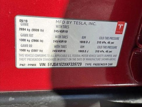 Used 2019 Tesla Model S 75D image 22