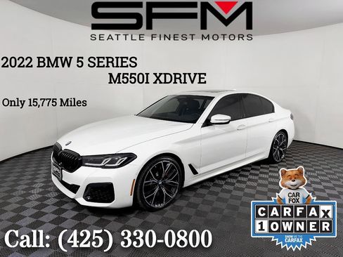 Used 2022 BMW M550i xDrive w/ Executive Package image 1