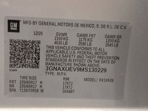 Used 2021 Chevrolet Equinox LT AWD/4WD image 33