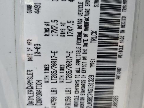 Used 2004 Dodge Ram 3500 Truck SLT w/ Trailer Tow Group image 14